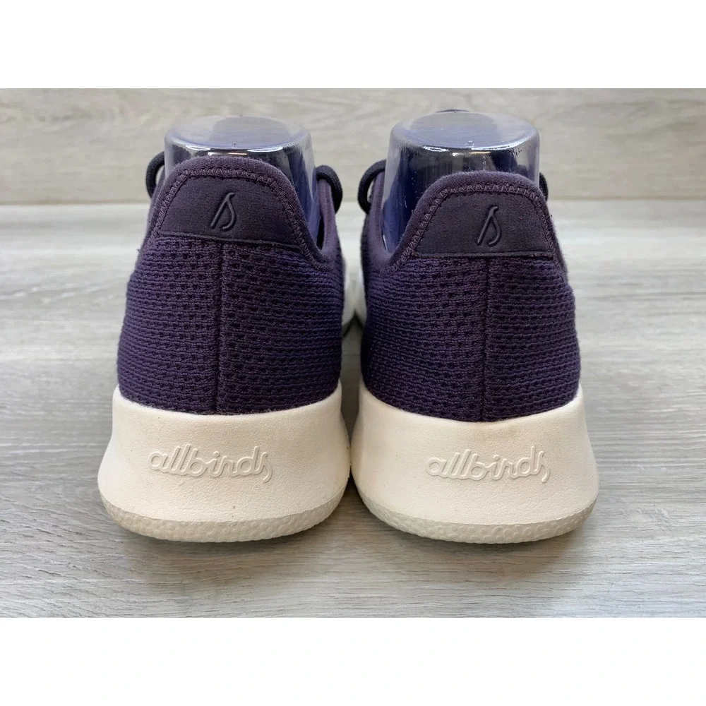 Allbirds Tree Runners Women's 9 Purple Eucalyptus Fiber Sneakers Walking Shoes